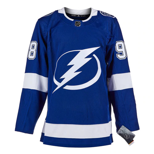 Mikhail Sergachev Tampa Bay Lightning Autographed Adidas Jersey
