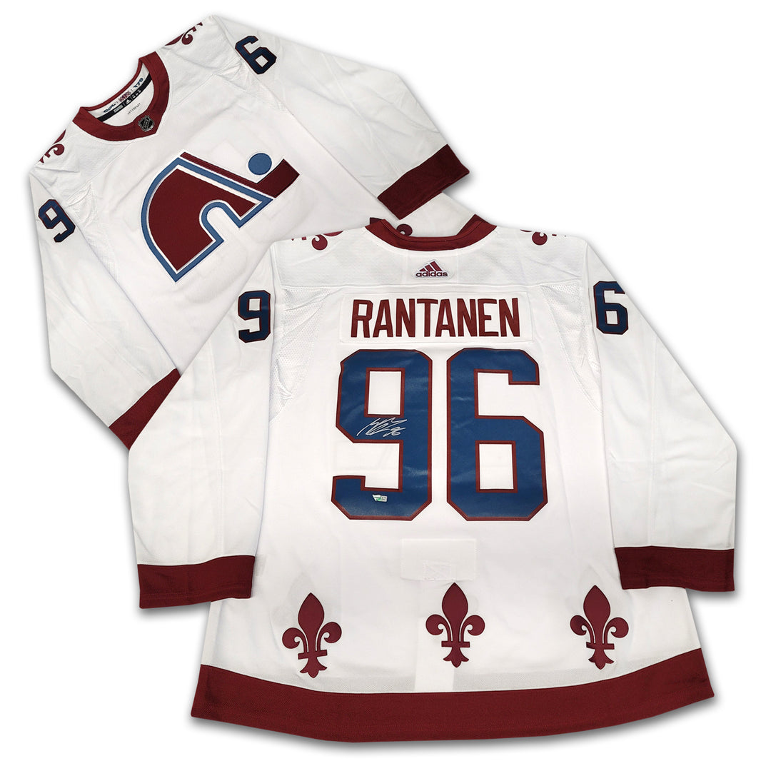 Quebec Nordiques Jersey Retro Reverse Avalanche Colorado Avalanche