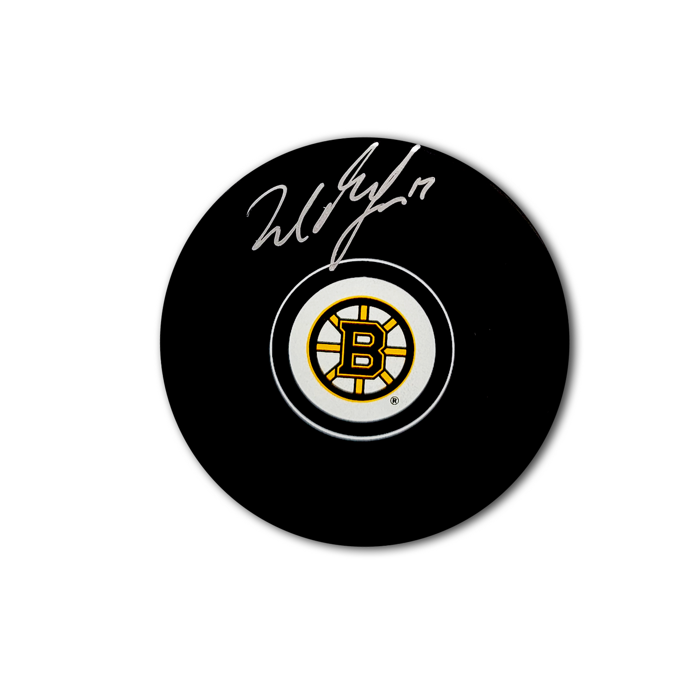 Milan Lucic Boston Bruins Autographed Hockey Puck