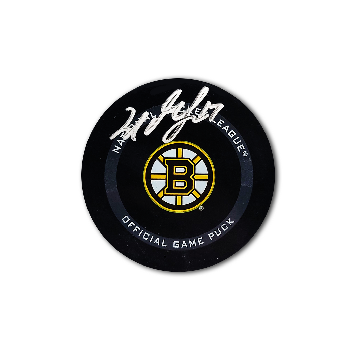 Milan Lucic Boston Bruins Official Autographed Hockey Puck