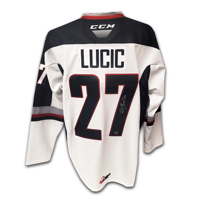 Milan Lucic Vancouver Giants White CCM Jersey