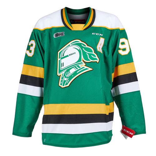 Mitch Marner London Knights Autographed CHL CCM Jersey