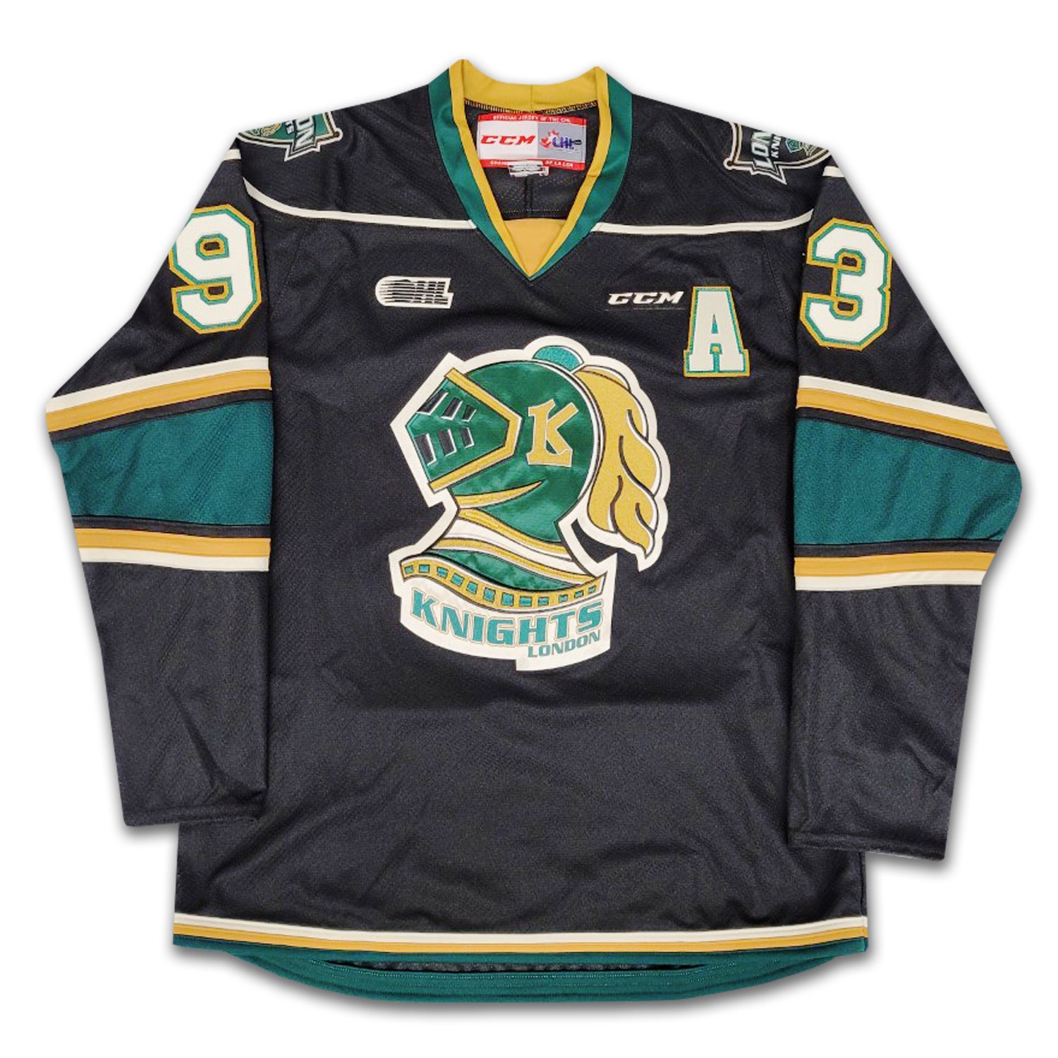 Mitch Marner London Knights Black Autographed CCM Jersey East Coast Sports Collectibles