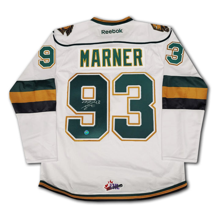 Mitch Marner London Knights White Autographed Reebok Jersey