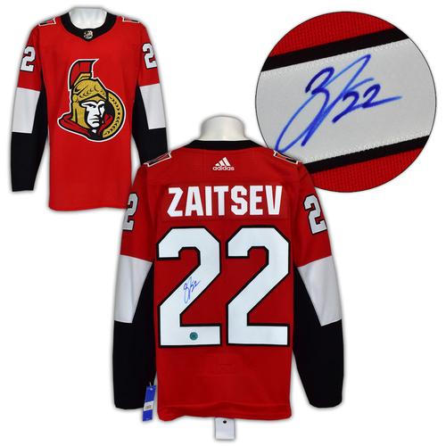 Nikita Zaitsev Ottawa Senators Autographed Adidas Jersey