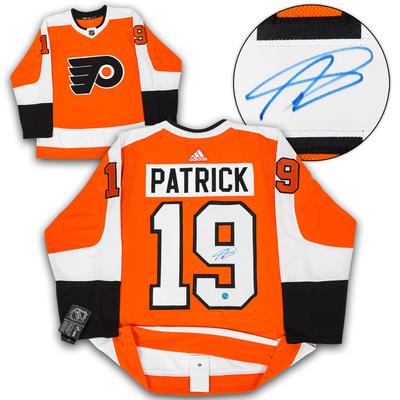 Nolan Patrick Philadelphia Flyers Autographed Adidas Authentic Hockey Jersey