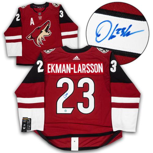Oliver Ekman-Larsson Arizona Coyotes Autographed Adidas Jersey