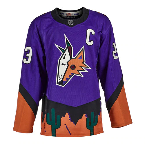 Oliver Ekman-Larsson Arizona Coyotes Signed Retro Reverse Adidas Jersey