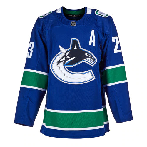 Oliver Ekman-Larsson Vancouver Canucks Autographed Adidas Jersey