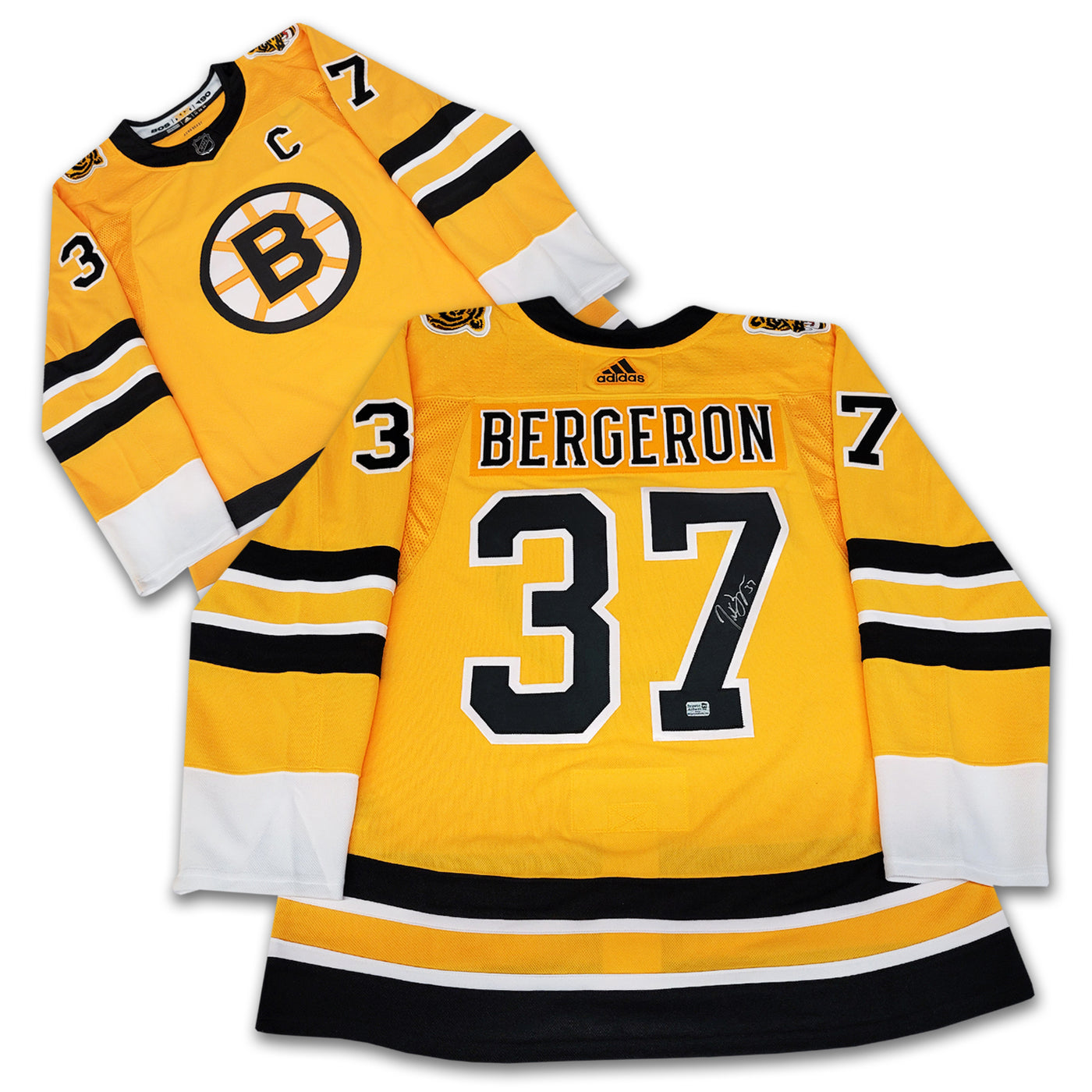 Patrice Bergeron Boston Bruins Reverse Retro Adidas Jersey