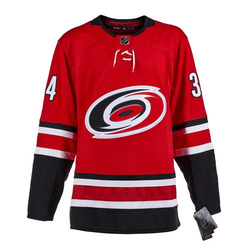 Petr Mrazek Carolina Hurricanes Autographed Adidas Jersey