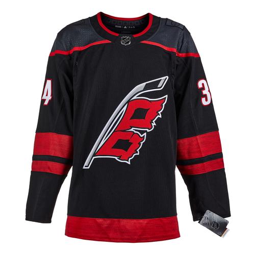 Petr Mrazek Carolina Hurricanes Signed Alt Adidas Jersey