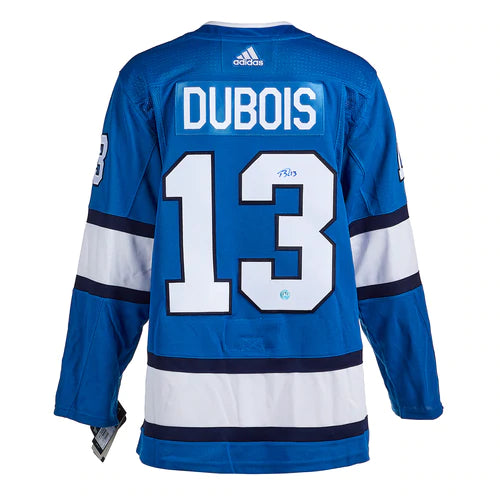 Pierre-Luc Dubois Winnipeg Jets Signed Aviator Alt Adidas Jersey