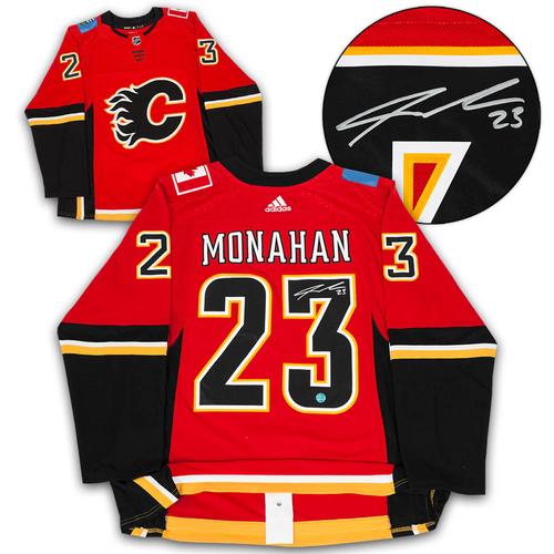 Sean Monahan Calgary Flames Autographed Adidas Jersey