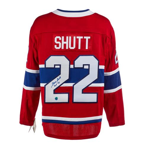 Steve Shutt Montreal Canadiens Autographed Fanatics Jersey