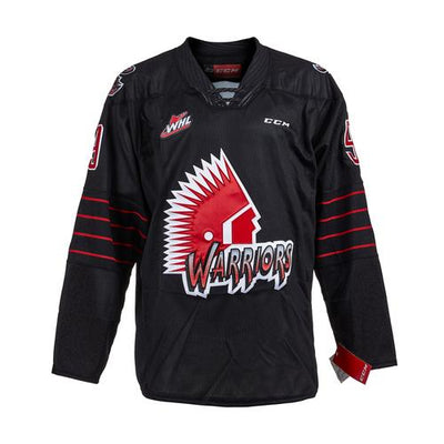 Theo Fleury Moose Jaw Warriors Autographed CHL Hockey Jersey