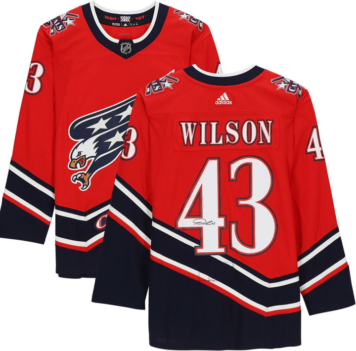 Tom Wilson Washington Capitals Reverse Retro Adidas Jersey