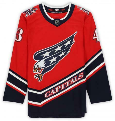 Tom Wilson Washington Capitals Reverse Retro Adidas Jersey