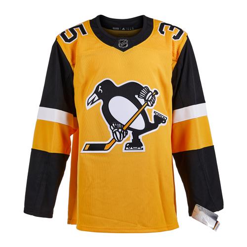 Tristan Jarry Pittsburgh Penguins Signed & Inscribed Alt Adidas Jersey