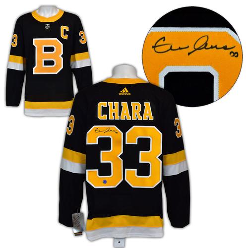 Zdeno Chara Boston Bruins Autographed Alternate Adidas Jersey
